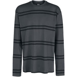T-shirt manches longues Urban Classics oversized striped