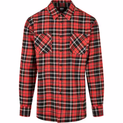 Chemise Urban Classics checked roots