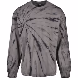 Chemise manches longues Urban Classics boxy tye dye