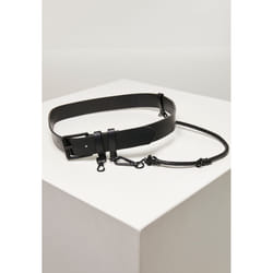Ceinture Urban Classics imitation leather with key chain