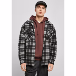 Veste Urban Classics plaid teddy lined