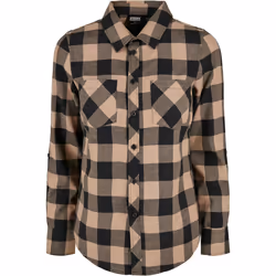 Chemise en flanelle à carreaux femme Urban Classics Turnup - XXXL