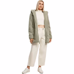 Polaire à capuche femme Urban Classics Sherpa