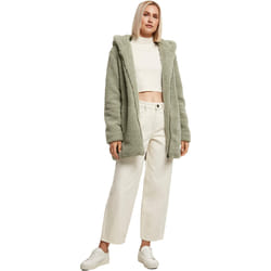 Polaire à capuche femme Urban Classics Sherpa