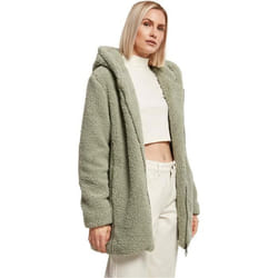 Polaire à capuche femme Urban Classics Sherpa - XXL