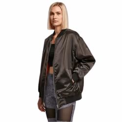 Bombers en satin femme Urban Classics Oversized GT
