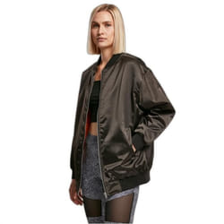 Bombers en satin femme Urban Classics Oversized GT