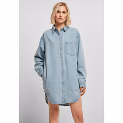 Robe chemise jeans Oversize femme Urban Classics