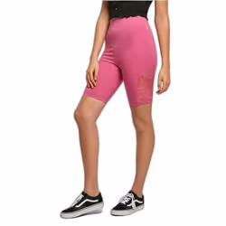 Cuissard taille haute avec empiècement en dentelle femme Urban Classics
