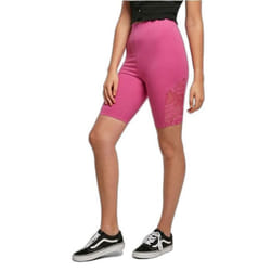 Cuissard taille haute avec empiècement en dentelle femme Urban Classics