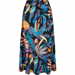 Jupe viscose mi-longue femme Urban Classics