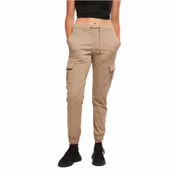 Jogging cargo confortable taille haute femme Urban Classics