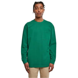 T-shirt manches longues Urban Classics Heavy Oversized - vert - L