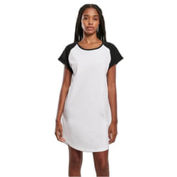 Robe T-shirt raglan femme Urban Classics Contrast