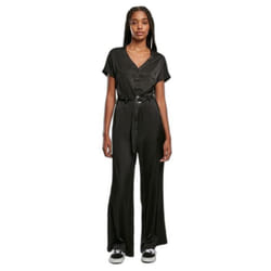 Combinaison avec ceinture femme Urban Classics Satin