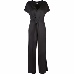 Combinaison avec ceinture femme Urban Classics Satin