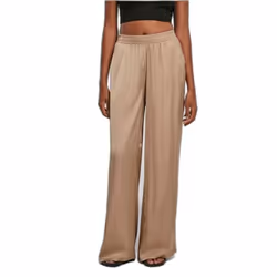 Pantalon large en satin femme Urban Classics
