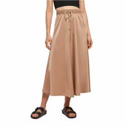 Jupe midi en satin femme Urban Classics