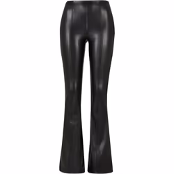 Pantalon évasé en cuir synthétique femme Urban Classics GT