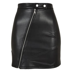 Jupe en cuir synthétique femme Urban Classics Biker