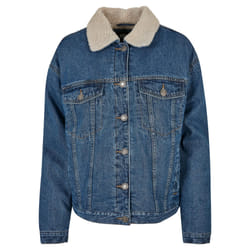 Veste en jean à col sherpa oversize femme Urban Classics GT