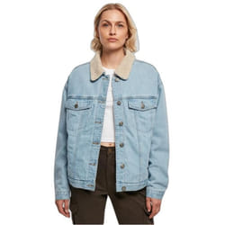 Veste en jean à col sherpa oversize femme Urban Classics GT