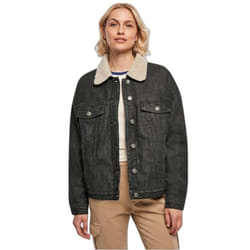 Veste en jean à col sherpa oversize femme Urban Classics GT
