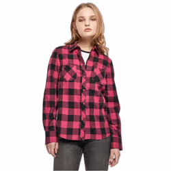 Chemise en flanelle à carreaux femme Urban Classics - S