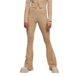 Legging tricoté femme grandes tailles Urban Classics Rib Bootcut
