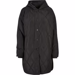 Parka à capuche femme Urban Classics Oversized Diamond Quilted