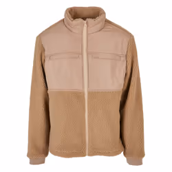 Polaire sherpa Urban Classics Patched