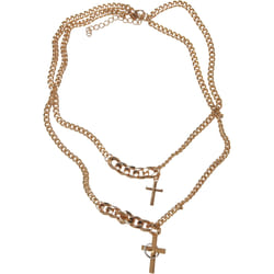Collier femme Urban Classics Various Chain Cross