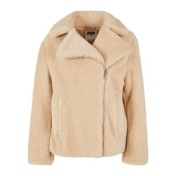 Polaire de motard sherpa femme Urban Classics