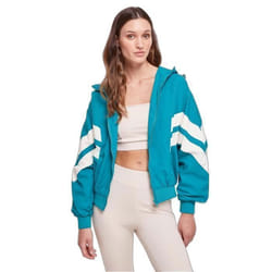 Veste de survêtement chauve-souris froissée femme Urban Classics