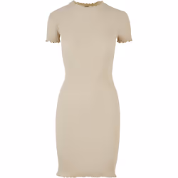 Robe t-shirt côtelée grandes tailles femme Urban Classics