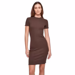 Robe t-shirt côtelée grandes tailles femme Urban Classics