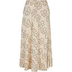 Jupe mi-longue viscose femme Urban Classics
