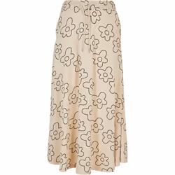 Jupe mi-longue viscose femme Urban Classics