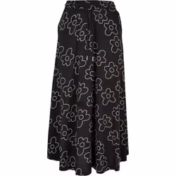 Jupe mi-longue viscose femme Urban Classics