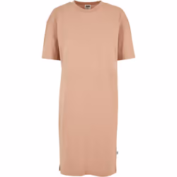 Robe t-shirt fendue oversize femme Urban Classics Organic
