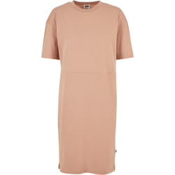 Robe t-shirt fendue oversize femme Urban Classics Organic