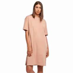 Robe t-shirt fendue oversize femme Urban Classics Organic