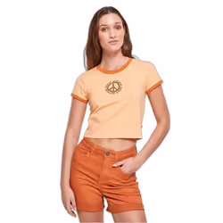 T-shirt court jersey extensible femme Urban Classics