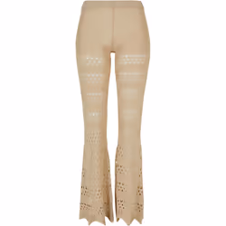 Legging évasé tricot au crochet femme Urban Classics