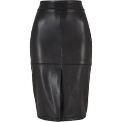 Jupe crayon en cuir synthétique femme Urban Classics