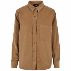 Chemise en velours côtelé femme Urban Classics Oversized