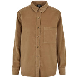 Chemise en velours côtelé femme Urban Classics Oversized