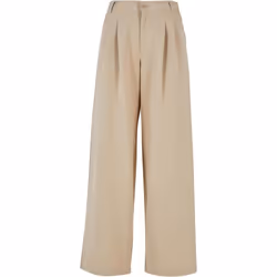 Pantalon ultra large femme Urban Classics Pleat-Front