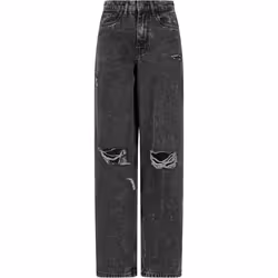 Jeans à jambe large femme Urban Classics Distressed 90's