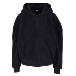 Sweatshirt à capuche zippé femme Urban Classics Oversize Sherpa - L